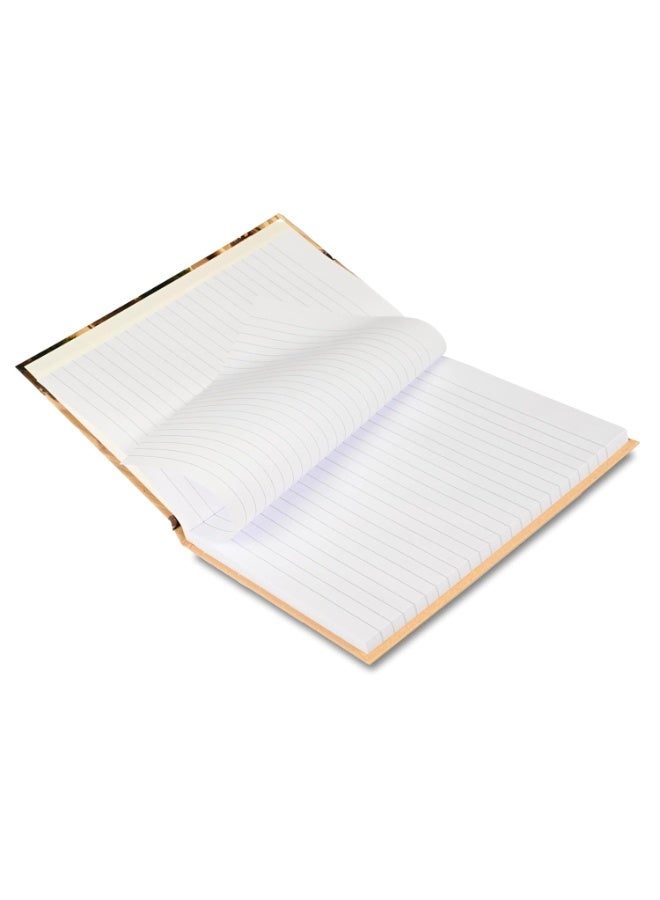 FIS® Hard Cover Notebook, A5 Size(148x210mm), 96 Sheets, Single Line Ruling, White Paper, Packet of 5 Pieces, Safari Animals Cover Design 2-FSNBHCA596D2 - Image 5